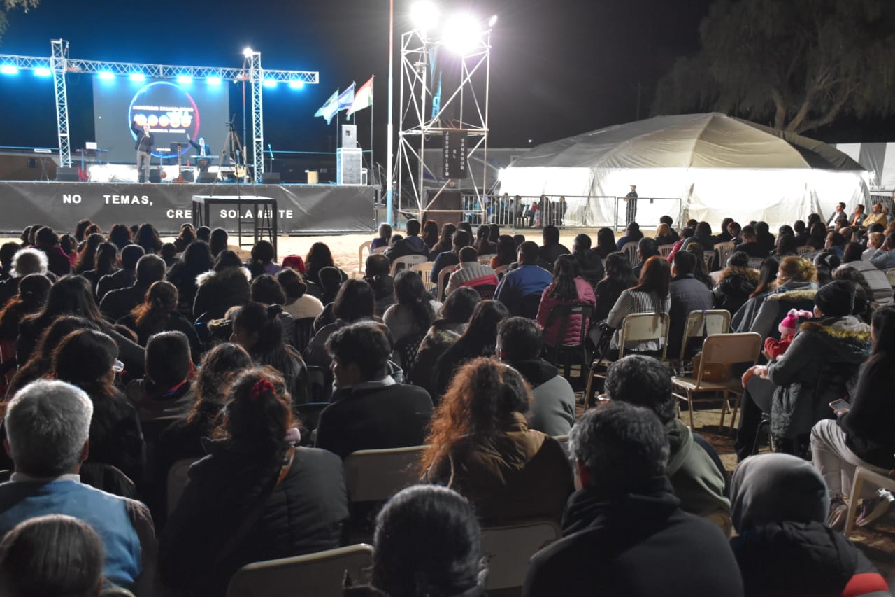 Gran concurrencia siguiendo la campaña bajo el lema “No temas, cree solamente”.